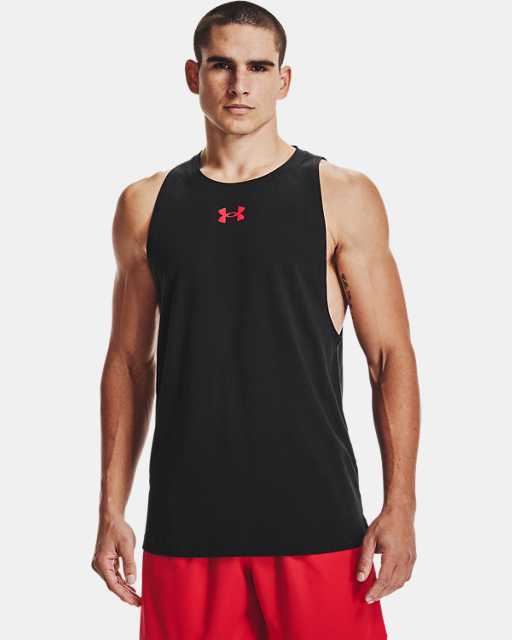 LIN Active Athletic Sleeveless Undershirt for Youth & Adult Men Boys Sweatproof Workout & Training Activewear Tank Tops Vests Casual Soft Athletic Shirts Cactus Succulents 